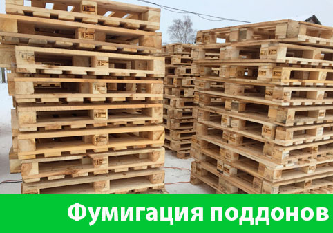 Фумигация поддонов в городе Камышин